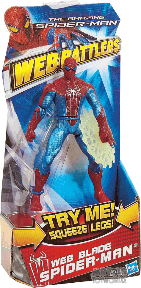 Фигурка Человек-Паук Spiderman Web Battlers Web Blade 