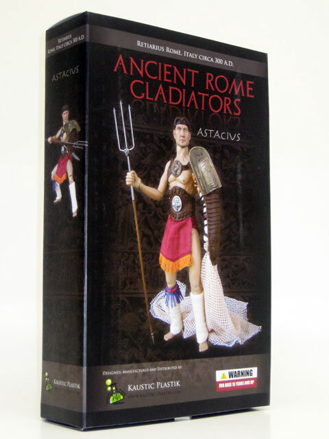 Коллекционная фигурка Ancient Rome Gladiators Astacius 