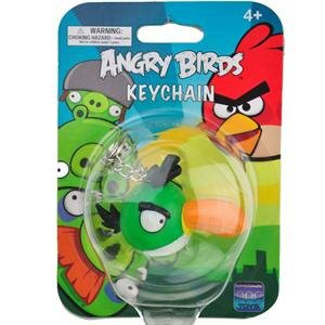 Брелок Angry Birds 3D Зеленая птичка 