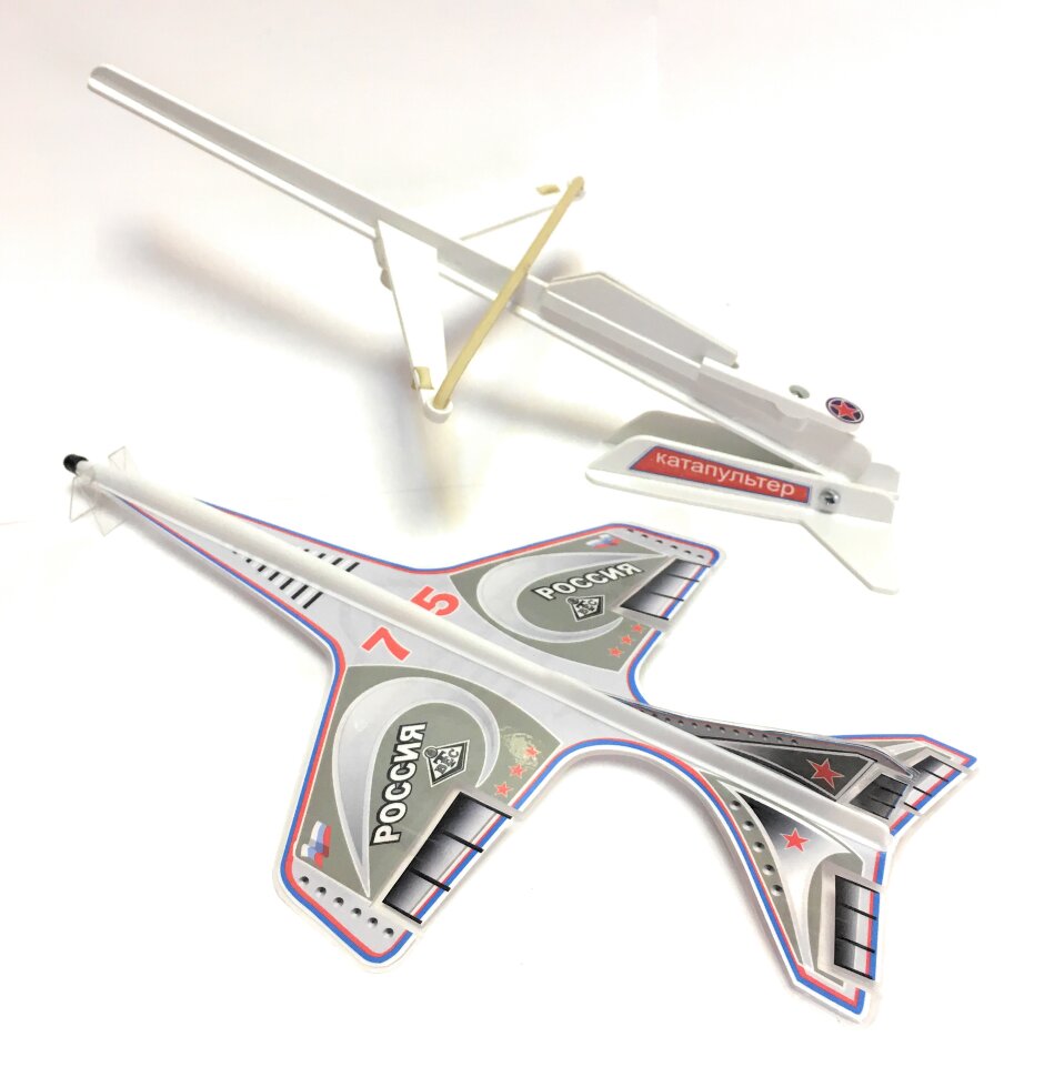 Летающая модель самолёта Стриж с катапультой 