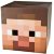 Маска-голова из картона Minecraft Steve Head 30см на 30см - 