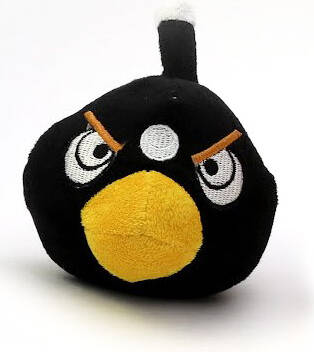 Мягкая игрушка Angry Birds Птичка красная (90837)