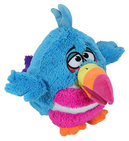 Мягкая игрушка КуКу Птичка  KooKoo Birds голубая 