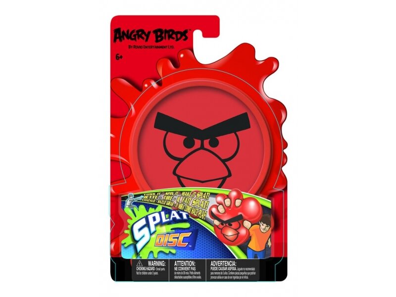 Игрушка детская Энгри Бердс (Angry Birds) диск-бросалка 