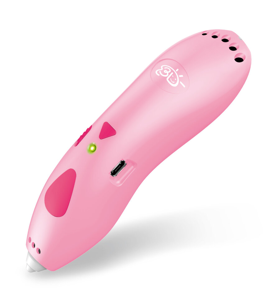 3D-ручка розовая 